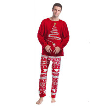 (Xmas Tree Papa,S)Pigiama Albero di Natale Alce Famiglia Abbinamento Ragazzo Ragazza Pigiama Set Nightwear
