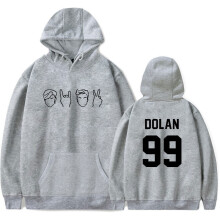 (Gray,2XL)Dolan Twin Jerzees Dibujo Sudadera con Capucha Chaqueta Jersey Mujeres Conjunto Hombres