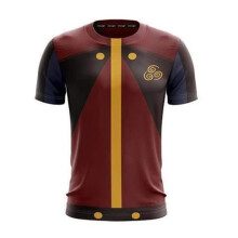 (Red Brown,M)Avatar The Last Airbender Tshirt Women Men 3d Print Casual Tees Cosplay Tops