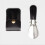 New Foldable Shoe Horn with PU Leather Case Black 2