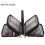Pen case - Pen holder in Oxford fabric Black 2
