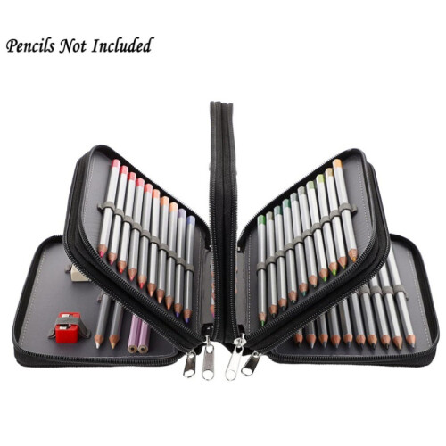 Pen case - Pen holder in Oxford fabric Black 1