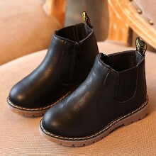 (Black,EUR 33=Foot Length20.2cm)Winter Children Kids Boots Snow Baby Shoes Toddler Boys Girls Children Boots