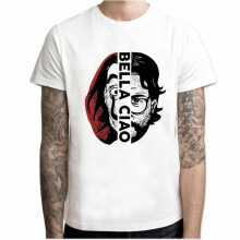 (Style 9,5XL)La Casa De Papel T Shirt Money Heist Tv Series Homme Tops House Of Summer Paper