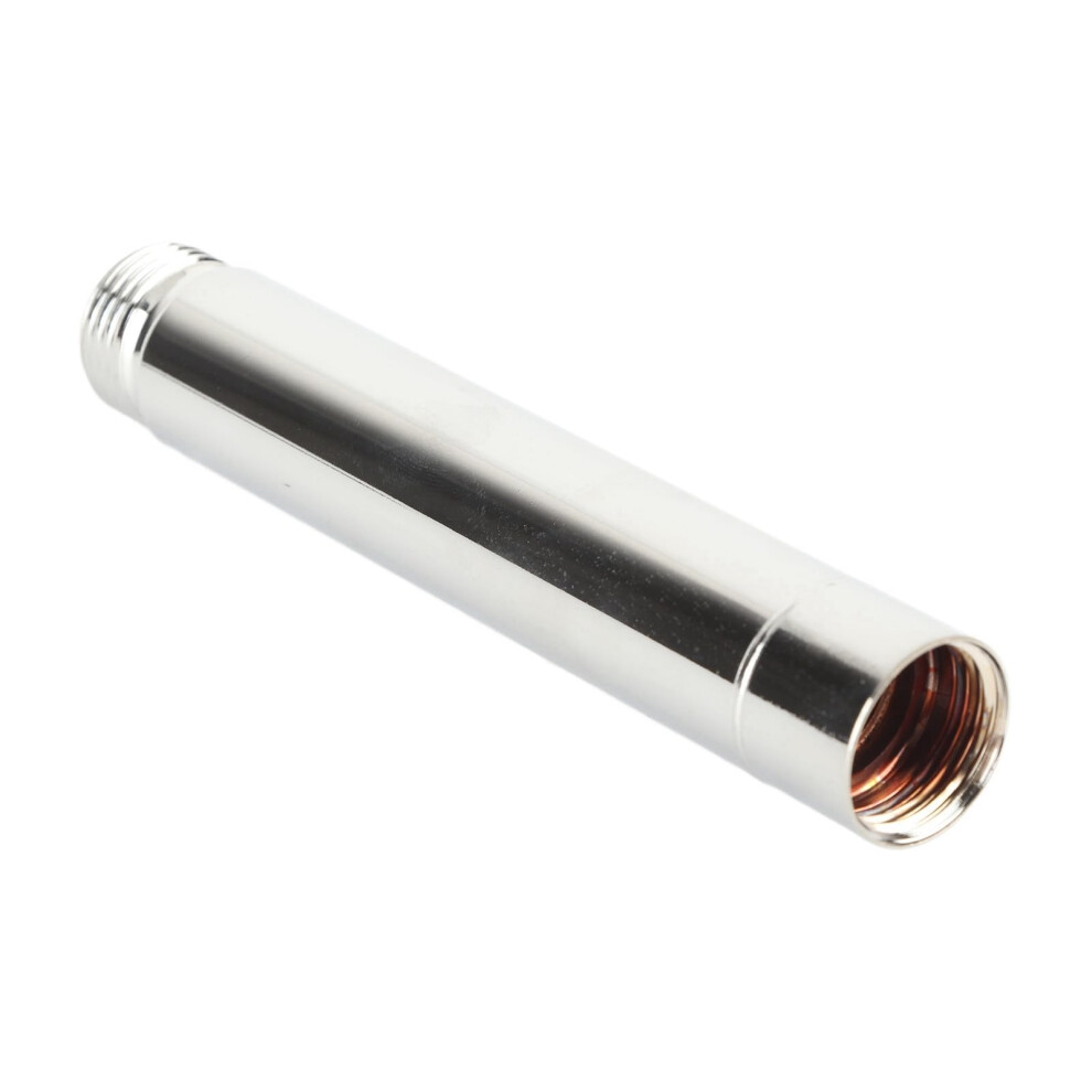 4 Inch Stainless Steel Shower Arm Extension With Chrome Finish, Adjustable Height, Easy Install 9771547200475