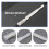 10Pcs 3D Printer Pin for BLTouch Push-Pin  Auto Bed Leveling Sensor Probe with Replacement Needle 2