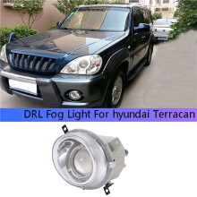 Car Left DRL Fog Light for Terracan Auto Driving Lamp Daytime Running Light Bumper Lamp