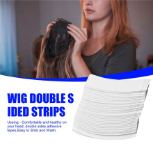 108Pcs/Lot Fixed Hair Wig Tape Strips Super Strong Adhesive Double Tape Waterproof for Toupee Lace Wig Adhesive