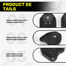 Bicycle Lock Pedal Adapter Road Convert MTB Pedal SPD Shoe Cleat Cover Dual-Use Adapter Cleats Bicycle Accessories