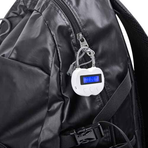 Lock LCD Display  Lock Multifunction Electronic Timer,Waterproof USB Rechargeable Temporary Timer Padlock 2
