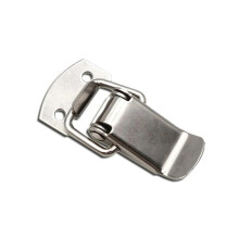 Stainless Steel Spring Buckle Latch, Heavy Duty Rust Resistant Lock for Tool, Wooden and Metal Boxes