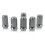 24Pcs Car Lug Nuts M14X1.5 Thread Cone  Car Wheel Nuts for  Silverado  1999-2019 3