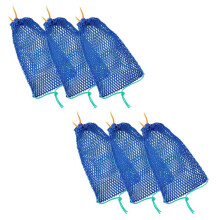 6 Pz Trappola per Granchi Borsa per Esche con Armadietto Trappola per Pesci Portatile Trappole per Granchi All'Aperto Trappole per Esche Rete