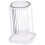 Chopstick Holder with Drip Tray, Utensil Organizer for Kitchen Storage and Efficient Drainage, White 1