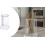 Chopstick Holder with Drip Tray, Utensil Organizer for Kitchen Storage and Efficient Drainage, White 2