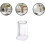 Chopstick Holder with Drip Tray, Utensil Organizer for Kitchen Storage and Efficient Drainage, White 4