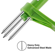 Strumento Estrattore di Erbacce Stand Weeder Strumento di Diserbo Manuale con Manico Lungo Stand Strumento di Diserbo da Giardino Resistente per