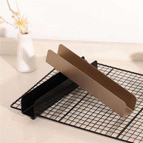 2Pcs Cookie Cutters Rectangle Cookie Mold Non-Stick Carbon Steel Cookie Cutters U Shape Biscuit Cake Bread Mold 2