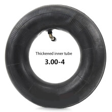 Pack med 2 Innerslangar med TR87-Ventil för SkottkäRra, SäCkbil, HandkäRra 3.00-4, 10X3, 260X85 Svart