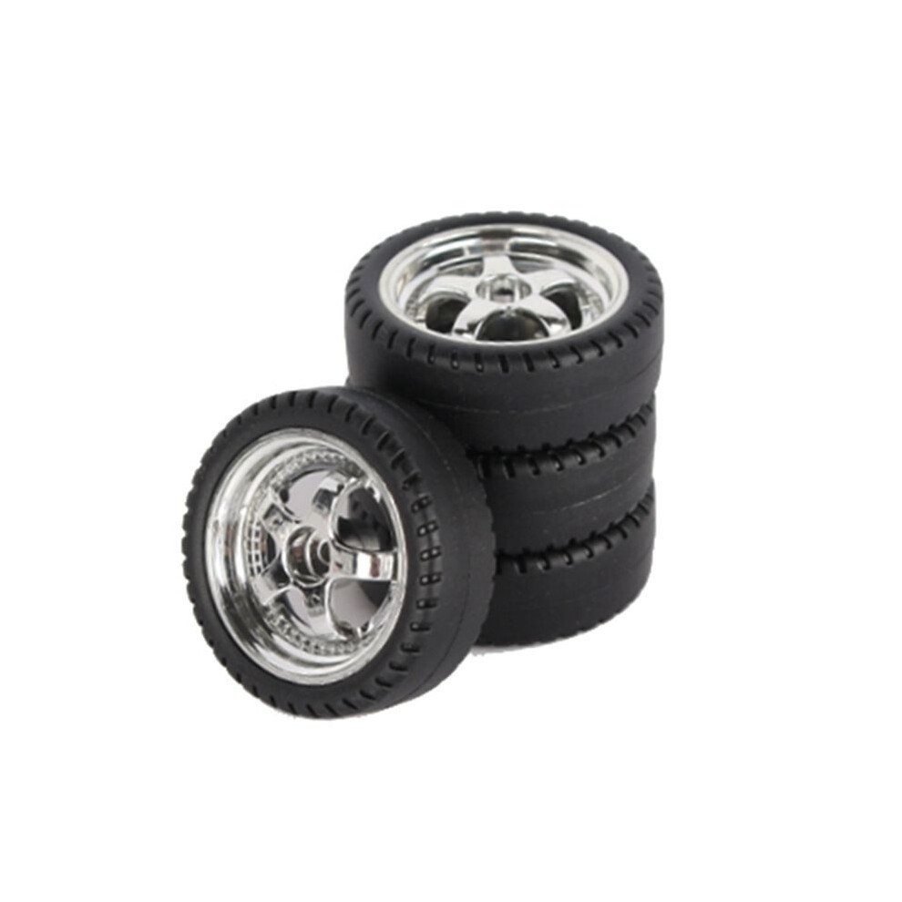 4Pcs 33Mm Rc Drift Tire Wheel Hard Tyre For Ldrc Ae86 A86 A86p Ld1801 1/18 Rc Car Upgrade Parts Accessories,2 4711540998431