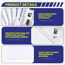 CR80 Card Reader Cleaning Cards, 50PCS Dual Side Card Reader Cleaner, POS Swipe Terminal Cleaning Cards