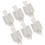 6pcs Ceramic Bird Chopstick Rest White Cutlery Holder Keeps Tableware Hygienic for Dining Table 1