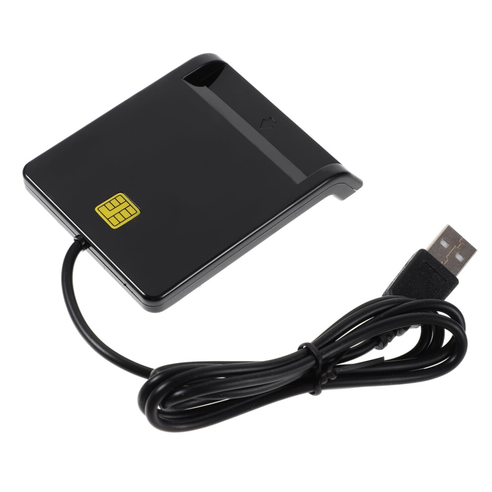 Usb Smart Card Reader For Id, Sim, Driver Cards With Fast Secure Data Transfer And Multicard Support 9771547200833