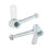 M14 Front Wheel Steering Spindle Stud Flange Pair for ATV Quad 14