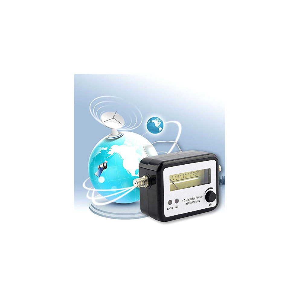 Satellite Signal Finder With Quick Alignment And Accurate Strength Detection For Fta Tv 9169991222288