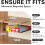 Under Shelf Organizer Bronze 2 Pack, SpaceSaving Under Cabinet Storage Rack for Kitchen and Pantry 2