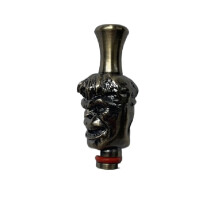 (D - Kupfer)Attacco Driptip 510 per evaporatore acciaio inox alluminio air control fusoliera