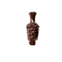 (F - rosa)Driptip 510 Raccord pour Vaporisateur Acier Inoxydable Aluminium Air Control Coque