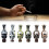 (A)Zinc Alloy Face Shaped Cigarette Holder Solid Color Durable Fashion Accessories 9