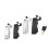 Cabinet Latch for RV Compartment and Electrical Box – Black Flush LowProfile Quick Access Lock 1