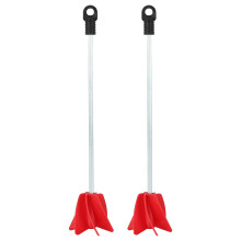 2Pack Paint Mixer for Drill, Heavy Duty Spiral Paddle for 15 Gallon Epoxy Resin and Thick Materials