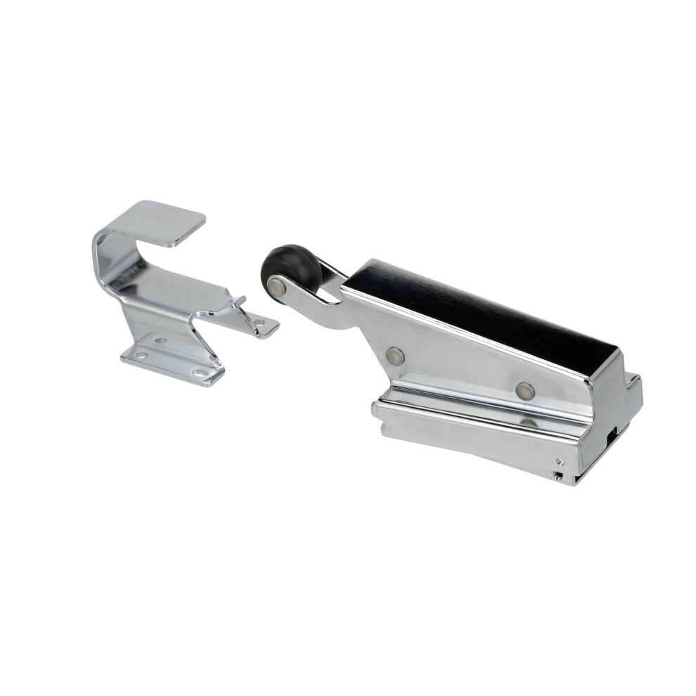 Polished Chrome Concealed Door Closer With Tamperresistant Flush Mount And Corrosionresistant Finish 9169991222486