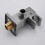 Brushed Nickel Adjustable Shower Head Holder Wall Mount, Rust Resistant Modern Bathroom Accessory 5