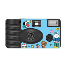 Disposable Film Camera 27 Exposure Preloaded Color Film Vintage Retro Design for Travel and Beginners