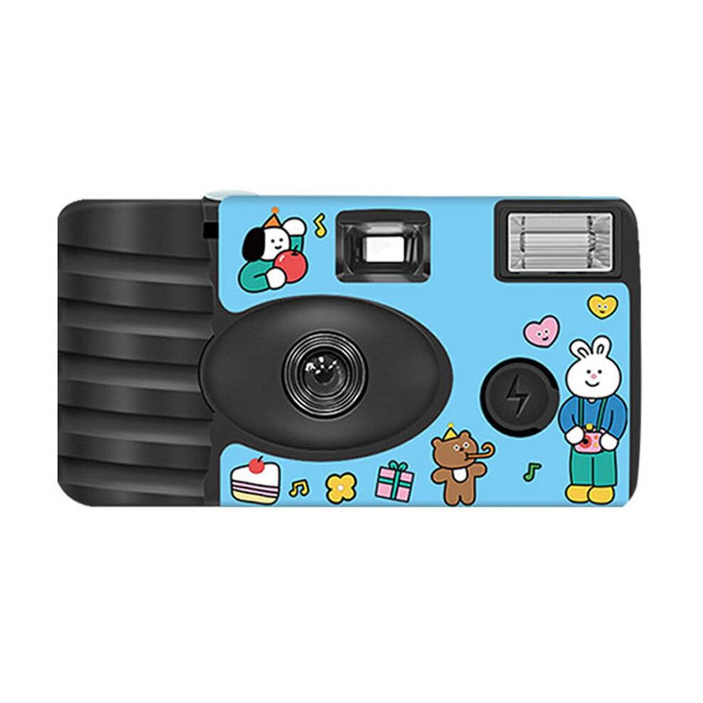Disposable Film Camera 27 Exposure Color, Vintage Style Travel Camera For Beginners Instant Capture 9771547207139