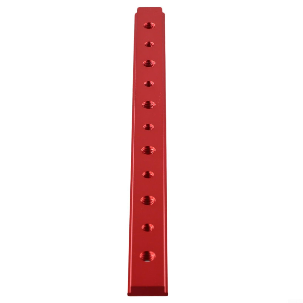 T Track Miter Jig And Table Saw T Track Slider, Adjustable Aluminum Alloy, 450Mm Red, Precision Woodwork Alignment 9771547201977