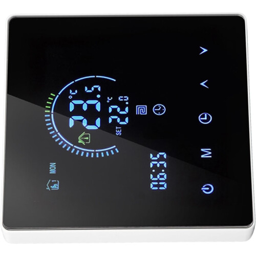 Smart Thermostat for Water Heating with LCD Display, Programmable Controller, and Voice Control 2