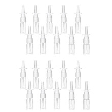 20 Flaconi Spray Nasali, 10 Ml Flaconi Spray Trasparenti Piccoli Vuoti Riutilizzabili per Nebulizzazione Fine per I Viaggi