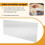 Transparent Cake Cream Scraper Rectangular Acrylic Cake Baking Tool Cake Decorating Tools Kitchen Tool-C 3