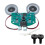 Dual Spray USB Humidifier Atomizer Module Dual Spray Control Board Dual Spray Atomizer Driver Board Module, Set B 1