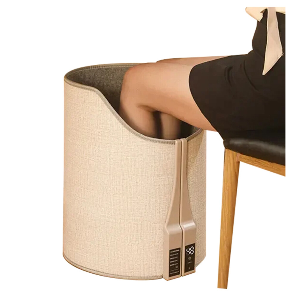 Electric Feet Heater Digital Display Folding Portable Adjustable Thermostat Foot Warmer For Home Office Feet Warm Euplug 4713955661757