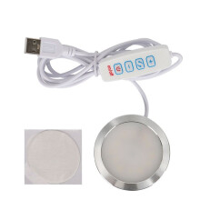 3D-Druckmodell LED-Licht LED-Strahler 5V Ultradünnes Nachtlicht USB Verstellbares LED-Licht für Garagen-Kit-Lampe