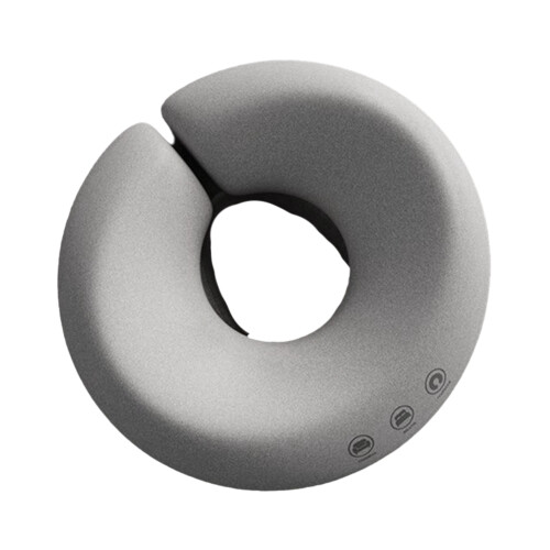 Mjuk Massagekudde Face Relax Memory Foam Relax Nackstöd Skönhetssalong Ansiktskudde för SPA U Shape Kudde Ansiktskudde Grå
