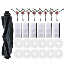 Para Aspiradora Robot para Deebot N9+/N9&, Cepillo Lateral, Depósito de Polvo, Cepillo Principal, Paño de Fregona, Piezas de Filtro