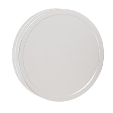 Silberner Aluminium-Objektivdeckel 50 mm Innen für EVO