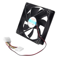 120mm x 25mm  24V 4Pin Sleeve Bearing Computer Case Cooling Fan